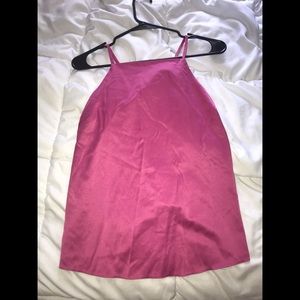 Pink tank top